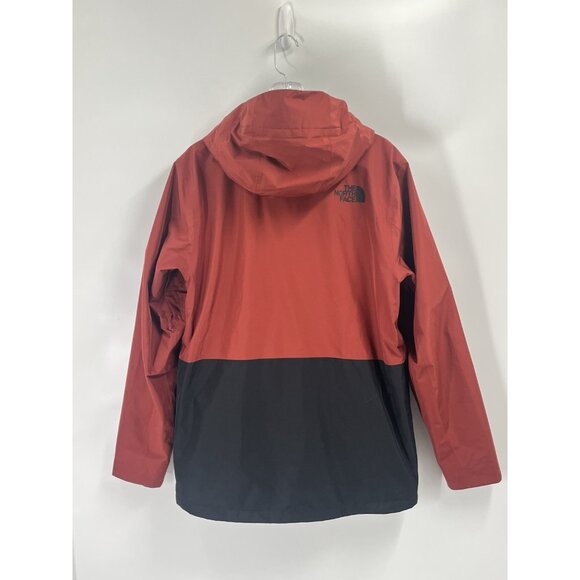 The North Face Men’s Clement Triclimate Jacket Red Brown Sz Small Shell Only - Picture 5 of 5